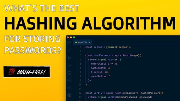 What’s the Best Hashing Algorithm for Storing Passwords?